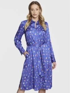 MAX & Co. Vestito Chemisier Mister 72210823 Blu Regular Fit