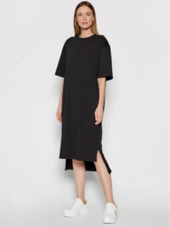 MAX & Co. Vestito Da Giorno 76248221 Nero Relaxed Fit