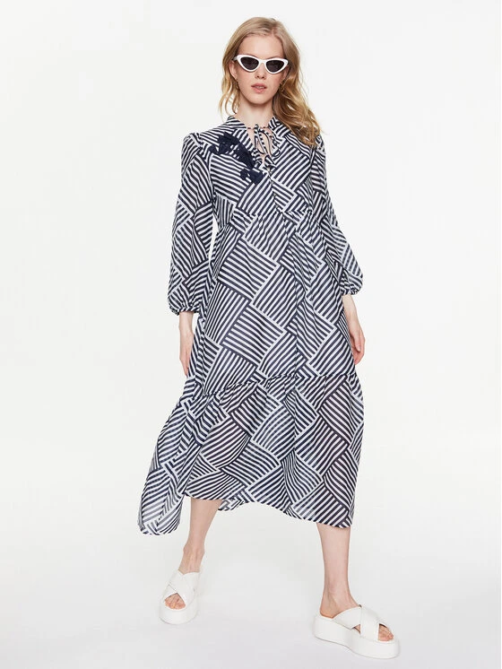 MAX & Co. Vestito Da Giorno Renzo 72212023 Blu Scuro Regular Fit 2 MAX & Co. Vestito Da Giorno Renzo 72212023 Blu Scuro Regular Fit - immagine 2