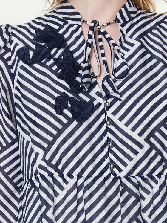 MAX & Co. Vestito Da Giorno Renzo 72212023 Blu Scuro Regular Fit 4 MAX & Co. Vestito Da Giorno Renzo 72212023 Blu Scuro Regular Fit - immagine 4