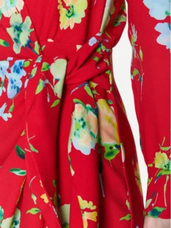 MAX & Co. Vestito Da Giorno Tencita 72213023 Rosso Regular Fit -Offerta economica Guess || Calvin Klein Jeans || Vero Moda max co vestito da giorno tencita 72213023 rosso regular fit 4