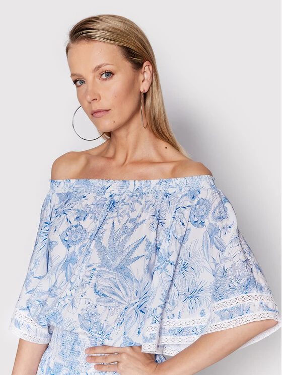 Melissa Odabash Vestito Estivo Micha SS Blu Regular Fit 4 Melissa Odabash Vestito Estivo Micha SS Blu Regular Fit - immagine 4