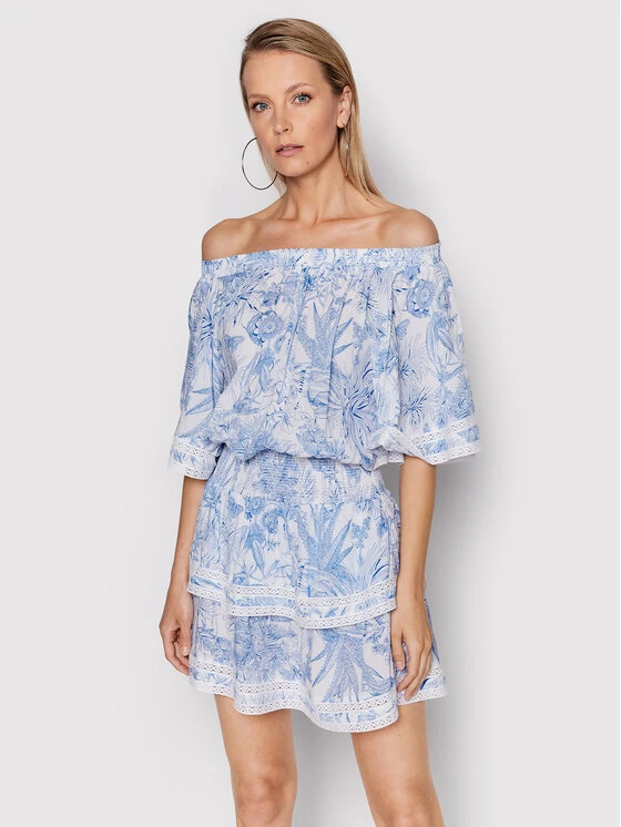 Melissa Odabash Vestito Estivo Micha SS Blu Regular Fit 1 Melissa Odabash Vestito Estivo Micha SS Blu Regular Fit