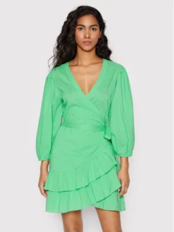 Melissa Odabash Vestito Estivo Tabitha SS Verde Regular Fit