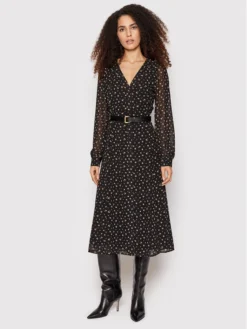 MICHAEL Michael Kors Vestito Chemisier Kate MH18Y464PE Nero Regular Fit