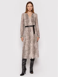 MICHAEL Michael Kors Vestito Chemisier MU18Y462DR Marrone Regular Fit