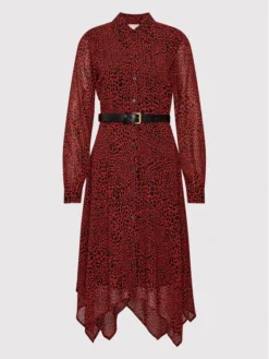 MICHAEL Michael Kors Vestito Chemisier MU280YH6G4 Rosso Regular Fit 10 MICHAEL Michael Kors Vestito Chemisier MU280YH6G4 Rosso Regular Fit -Offerta economica Guess || Calvin Klein Jeans || Vero Moda michael michael kors vestito chemisier mu280yh6g4 rosso regular fit 4