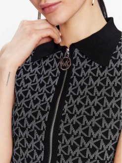 MICHAEL Michael Kors Vestito Di Maglia MR381FC5KZ Nero Regular Fit -Offerta economica Guess || Calvin Klein Jeans || Vero Moda michael michael kors vestito di maglia mr381fc5kz nero regular fit 3
