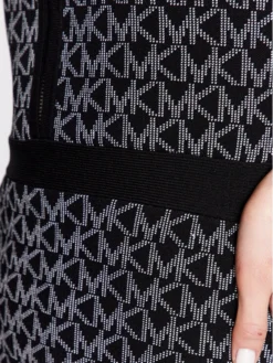 MICHAEL Michael Kors Vestito Di Maglia MR381FC5KZ Nero Regular Fit -Offerta economica Guess || Calvin Klein Jeans || Vero Moda michael michael kors vestito di maglia mr381fc5kz nero regular fit 4
