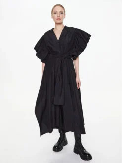 Vestito Da Giorno Ilo Nero Relaxed Fit