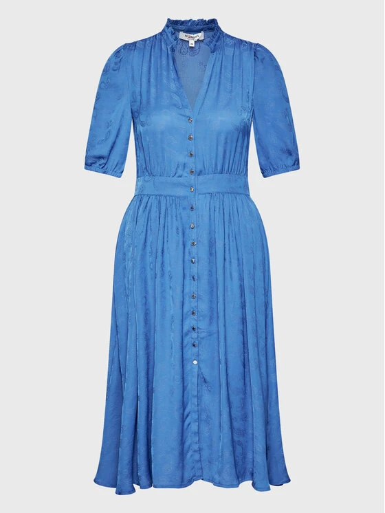 MORGAN Vestito Chemisier 222-RANISA Blu Regular Fit 6 MORGAN Vestito Chemisier 222-RANISA Blu Regular Fit - immagine 6