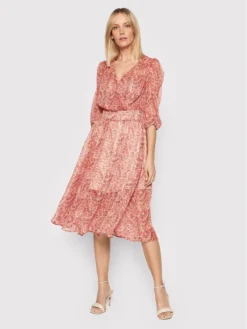 MORGAN Vestito Da Giorno 221-REYAL.F Rosso Regular Fit