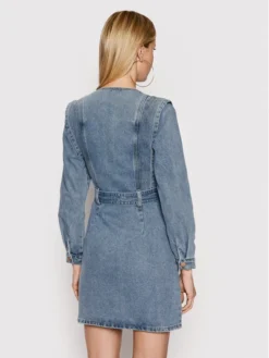 MORGAN Vestito Di Jeans 221-RFLAP Blu Regular Fit -Offerta economica Guess || Calvin Klein Jeans || Vero Moda morgan vestito di jeans 221 rflap blu regular fit 2