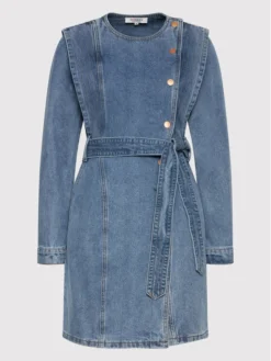 MORGAN Vestito Di Jeans 221-RFLAP Blu Regular Fit -Offerta economica Guess || Calvin Klein Jeans || Vero Moda morgan vestito di jeans 221 rflap blu regular fit 4