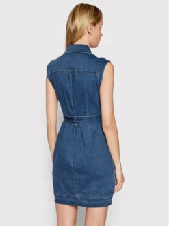 MORGAN Vestito Di Jeans 221-ROUKY Blu Regular Fit -Offerta economica Guess || Calvin Klein Jeans || Vero Moda morgan vestito di jeans 221 rouky blu regular fit 2