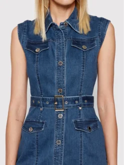MORGAN Vestito Di Jeans 221-ROUKY Blu Regular Fit -Offerta economica Guess || Calvin Klein Jeans || Vero Moda morgan vestito di jeans 221 rouky blu regular fit 3