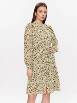 MOSS COPENHAGEN Vestito Chemisier Adalia 17284 Verde Regular Fit