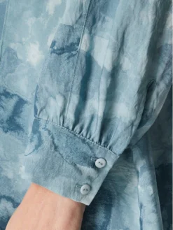 MOSS COPENHAGEN Vestito Chemisier Annalise 17211 Blu Regular Fit -Offerta economica Guess || Calvin Klein Jeans || Vero Moda moss copenhagen vestito chemisier annalise 17211 blu regular fit 4