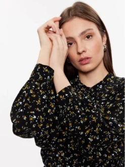 MOSS COPENHAGEN Vestito Chemisier Bellaris 17414 Nero Regular Fit -Offerta economica Guess || Calvin Klein Jeans || Vero Moda moss copenhagen vestito chemisier bellaris 17414 nero regular fit 3