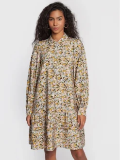 MOSS COPENHAGEN Vestito Chemisier Benina 17396 Multicolore Relaxed Fit