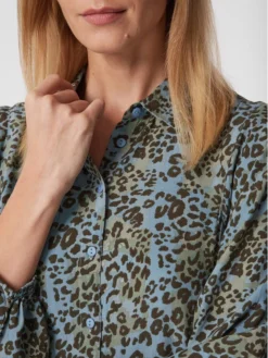 MOSS COPENHAGEN Vestito Chemisier Katriana 17141 Blu Regular Fit -Offerta economica Guess || Calvin Klein Jeans || Vero Moda moss copenhagen vestito chemisier katriana 17141 blu regular fit 3