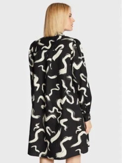 MOSS COPENHAGEN Vestito Chemisier Petronia 17043 Nero Relaxed Fit -Offerta economica Guess || Calvin Klein Jeans || Vero Moda moss copenhagen vestito chemisier petronia 17043 nero relaxed fit 2