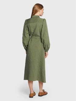 MOSS COPENHAGEN Vestito Chemisier Sidona 16975 Verde Regular Fit -Offerta economica Guess || Calvin Klein Jeans || Vero Moda moss copenhagen vestito chemisier sidona 16975 verde regular fit 2