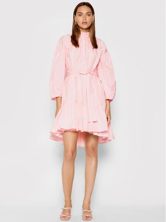 MSGM Vestito Da Giorno 3141MDA29 217603 Rosa Relaxed Fit 2 MSGM Vestito Da Giorno 3141MDA29 217603 Rosa Relaxed Fit - immagine 2