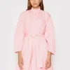 MSGM Vestito Da Giorno 3141MDA29 217603 Rosa Relaxed Fit