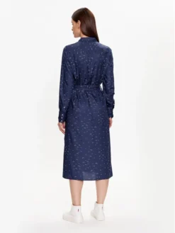 Mustang Vestito Chemisier Style Faany 1013561 Blu Scuro Regular Fit -Offerta economica Guess || Calvin Klein Jeans || Vero Moda mustang vestito chemisier style faany 1013561 blu scuro regular fit 2