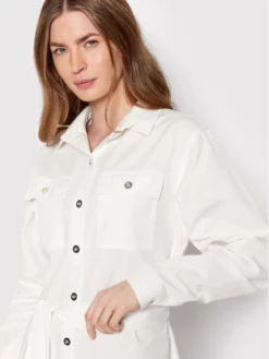 NA-KD Vestito Chemisier 1018-008323-0244-581 Bianco Regular Fit -Offerta economica Guess || Calvin Klein Jeans || Vero Moda na kd vestito chemisier 1018 008323 0244 581 bianco regular fit 3