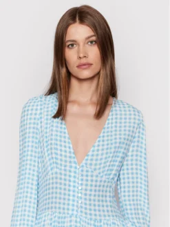 NA-KD Vestito Chemisier 1018-008514-0538-581 Blu Regular Fit -Offerta economica Guess || Calvin Klein Jeans || Vero Moda na kd vestito chemisier 1018 008514 0538 581 blu regular fit 3