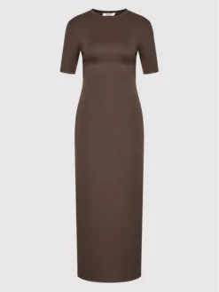 NA-KD Vestito Da Giorno Open Back 1018-009255-6018-003 Marrone Slim Fit -Offerta economica Guess || Calvin Klein Jeans || Vero Moda na kd vestito da giorno open back 1018 009255 6018 003 marrone slim fit 4