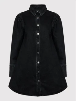 NA-KD Vestito Di Jeans 1018-008320-0117-581 Nero Regular Fit -Offerta economica Guess || Calvin Klein Jeans || Vero Moda na kd vestito di jeans 1018 008320 0117 581 nero regular fit 4