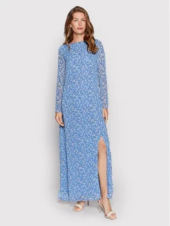 NA-KD Vestito Estivo 1100-005427-0529-581 Blu Regular Fit