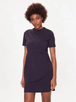 Napapijri Vestito Da Giorno J-Quena NP0A4H5W Blu Scuro Regular Fit