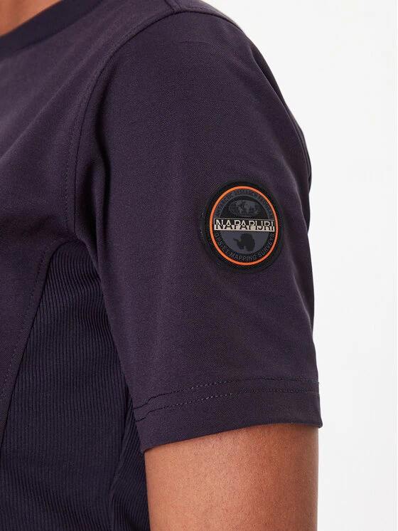 Napapijri Vestito Da Giorno J-Quena NP0A4H5W Blu Scuro Regular Fit 4 Napapijri Vestito Da Giorno J-Quena NP0A4H5W Blu Scuro Regular Fit - immagine 4