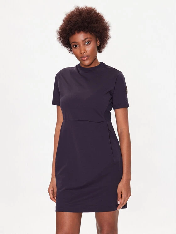 Napapijri Vestito Da Giorno J-Quena NP0A4H5W Blu Scuro Regular Fit 1 Napapijri Vestito Da Giorno J-Quena NP0A4H5W Blu Scuro Regular Fit