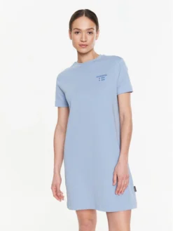 Napapijri Vestito Da Giorno J-Rucu W NP0A4GXN Blu Regular Fit