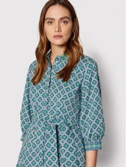 Vestito Chemisier Kaya 32213622 Blu Relaxed Fit -Offerta economica Guess || Calvin Klein Jeans || Vero Moda nissa vestito chemisier kaya 32213622 blu relaxed fit 3