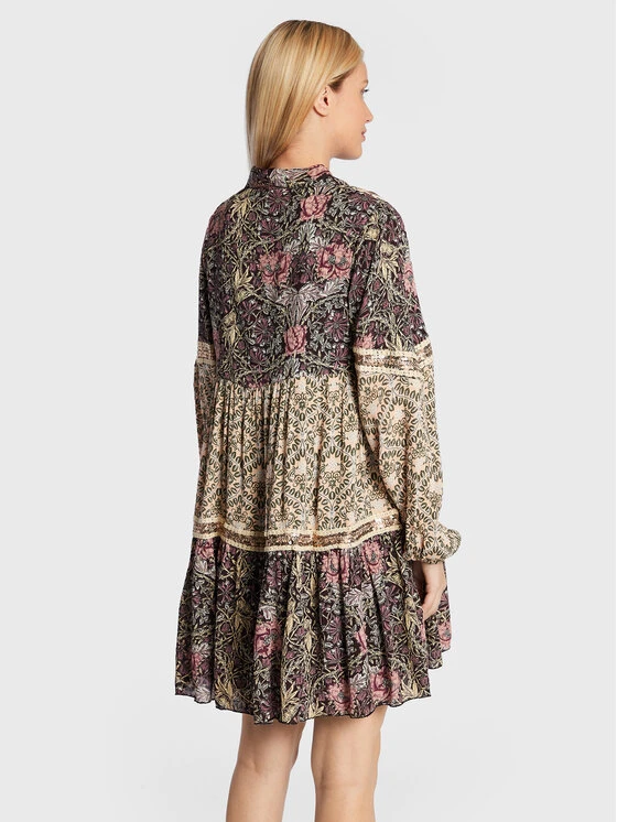 Vestito Chemisier GF.ARA Multicolore Relaxed Fit 3 Vestito Chemisier GF.ARA Multicolore Relaxed Fit - immagine 3