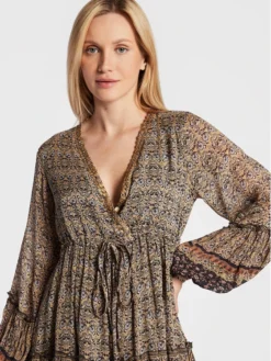 Vestito Da Giorno GF.KIARA Beige Relaxed Fit -Offerta economica Guess || Calvin Klein Jeans || Vero Moda nkn nekane vestito da giorno gf kiara beige relaxed fit 3