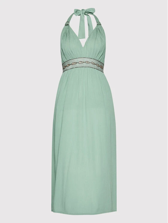 Vestito Estivo SH.OSUA Verde Regular Fit 5 Vestito Estivo SH.OSUA Verde Regular Fit - immagine 5