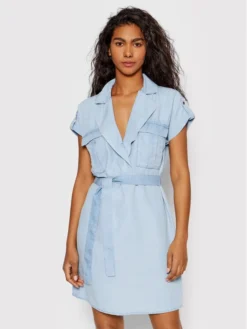 Noisy May Vestito Chemisier Vera 27005660 Blu Relaxed Fit