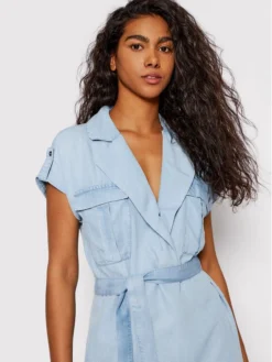 Noisy May Vestito Chemisier Vera 27005660 Blu Relaxed Fit -Offerta economica Guess || Calvin Klein Jeans || Vero Moda noisy may vestito chemisier vera 27005660 blu relaxed fit 3