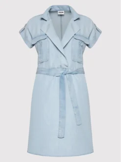 Noisy May Vestito Chemisier Vera 27005660 Blu Relaxed Fit -Offerta economica Guess || Calvin Klein Jeans || Vero Moda noisy may vestito chemisier vera 27005660 blu relaxed fit 4