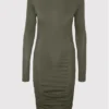 Noisy May Vestito Da Giorno April 27021283 Verde Slim Fit