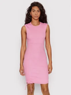 Noisy May Vestito Da Giorno Maya 27021474 Rosa Slim Fit