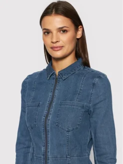 Noisy May Vestito Di Jeans Lisa 27011028 Blu Regular Fit -Offerta economica Guess || Calvin Klein Jeans || Vero Moda noisy may vestito di jeans lisa 27011028 blu regular fit 3