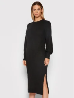 Noisy May Vestito Di Maglia Emma 27017875 Nero Regular Fit